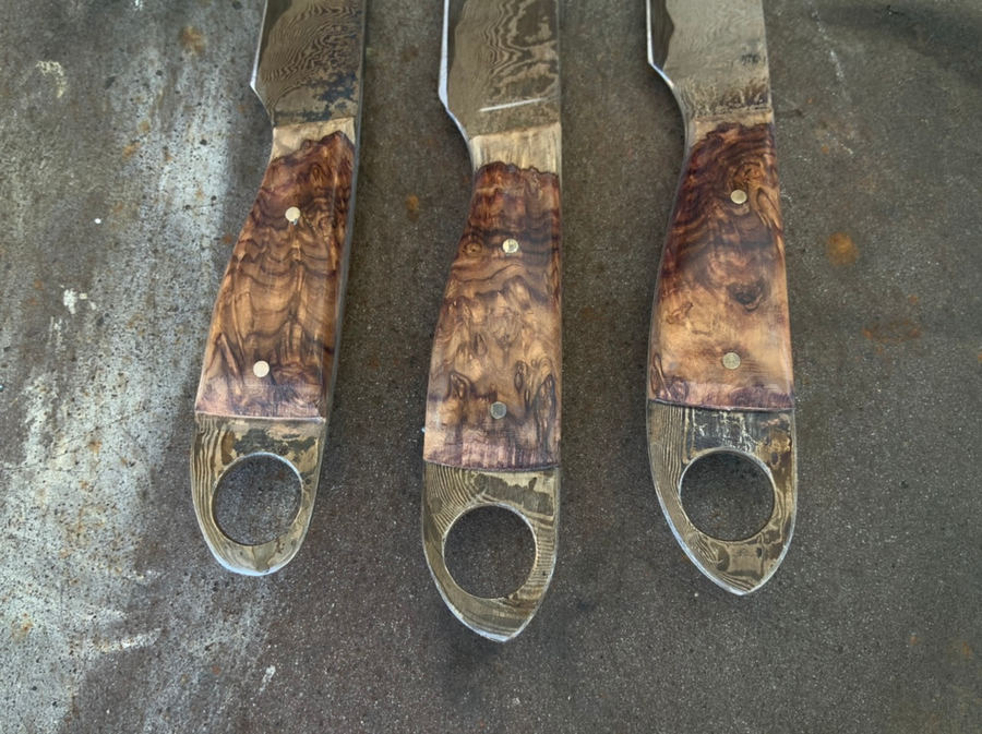Pogreba Damascus knife